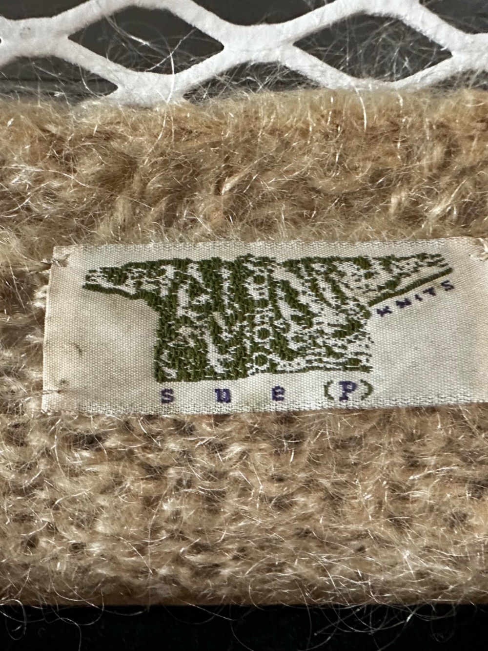Vintage Sue P Knit Sweater - Picture 2 of 3